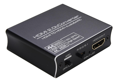 Extractor De Audio Compatible Con Arc Óptico A Adaptador De