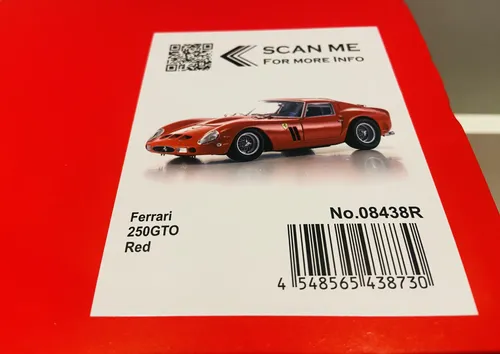 Miniatura Ferrari 250 Gto Kyosho 1/18 | Parcelamento sem juros