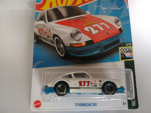 Auto Miniatura Porsche 911 Año 71 Hot Wheels De Colección