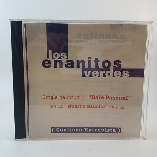 Enanitos Verdes - Dale Pascual (guerra Gaucha) Cd Single E 