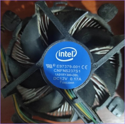 Cooler Disipador Intel Stock Socket Lga 775 Negro (Usado)
