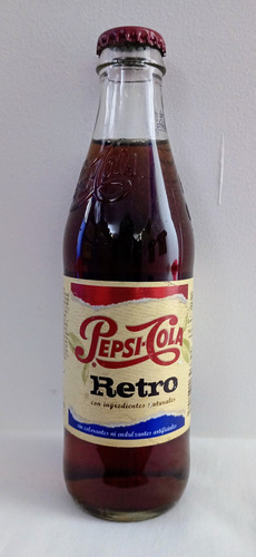 Pepsi-cola Retro De Vidrio (Usado)
