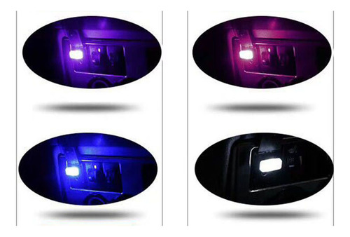 Luz Led Universal Para Ambiente Interior De Coche, Alimentac