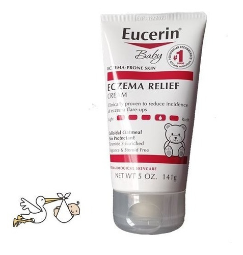 Crema Eucerin Eczema Baby Entrega Ya 141gr