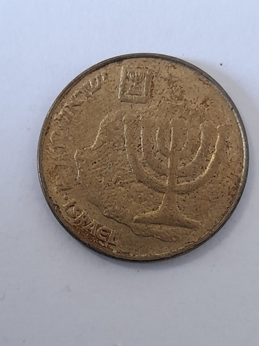 Moneda Israel 10 Agorot 1985(x904