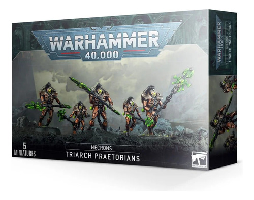 Warhammer 40k: Necron Triarch Praetorians