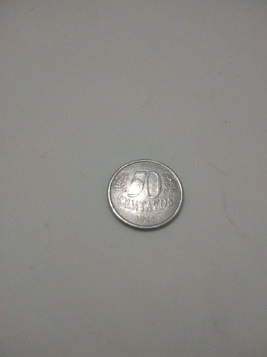 Moneda Brasil 50 Centavos 1994