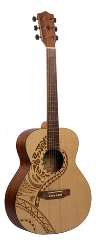 Guitarra Acustica Bamboo Pacifica 38 Con Funda Acolchada