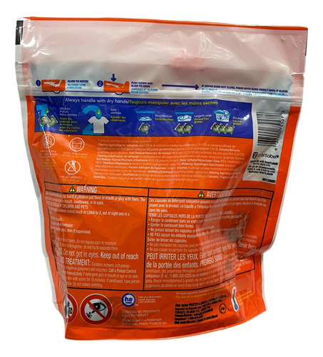 Detergente Premium C/ 12 Cápsulas Tide Pods Ultra Oxi 4 En 1