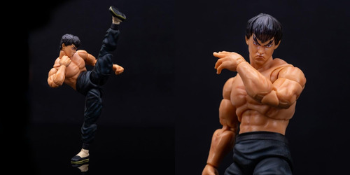 Set 4 Jada Street Fighter Ii Chun-li Ken Fei Ryu 15cm -nvos (Usado)