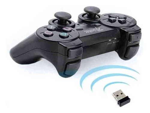 Imagen 3 de 3 de Control joystick inalámbrico Unitec Control inalámbrico PC/PS3 negro