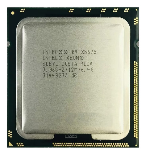 Procesador De Cpu X5675 De Seis Núcleos De 3,0 Ghz, 12 M, 95