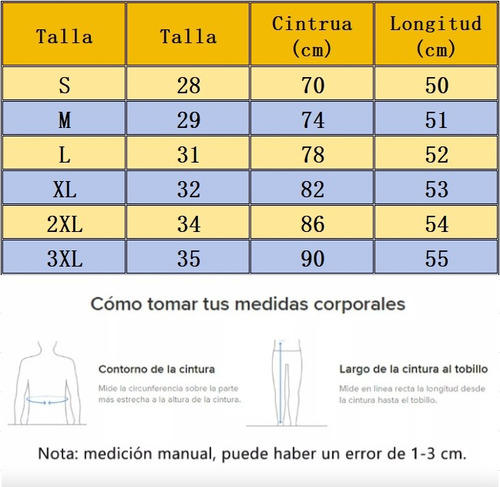 Bermuda Short Hombre Bermudas Caballero Pantalones Cortos