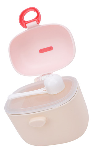 Recipiente De Armazenamento De Leite Em Pó Rosa, Suporte Par