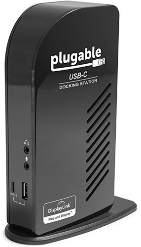 Estación De Acoplamiento Usb Display Triple-c Enchufable Con