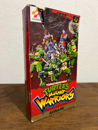 Teenage Mutant Ninja Turtles: Mutant Warriors Super Famicom (Usado)