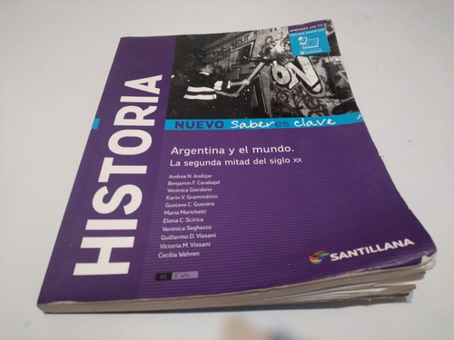 Libro De Historia Santillana Nuevo Saber Es Clave 