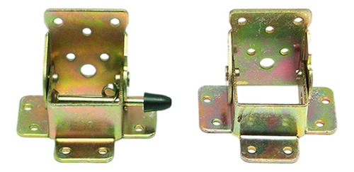 Bisagras Plegables Doradas De 2 Piezas, Duraderas, Para