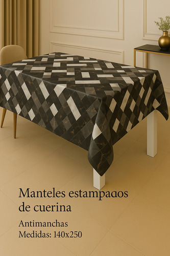 Mantel Cuerina 140x250 Cm Mantel Cafe Vintage
