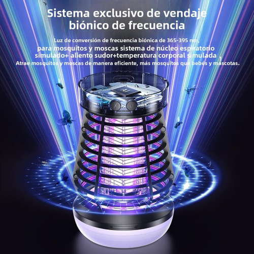 Trampa Para Insectos, Matamoscas, Para El Hogar, Patio, Camping, Exterior, Impermeable, Control De Plagas, Recargable, Matamosquitos