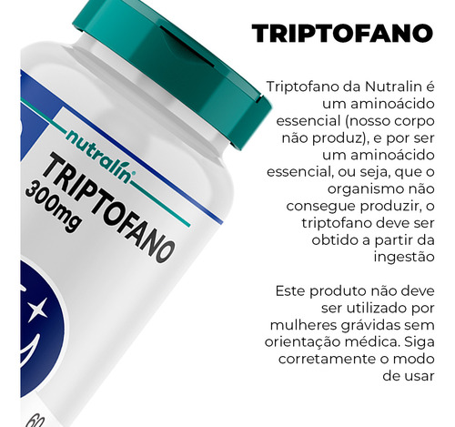 Triptofano Nutralín 60 Comprimidos