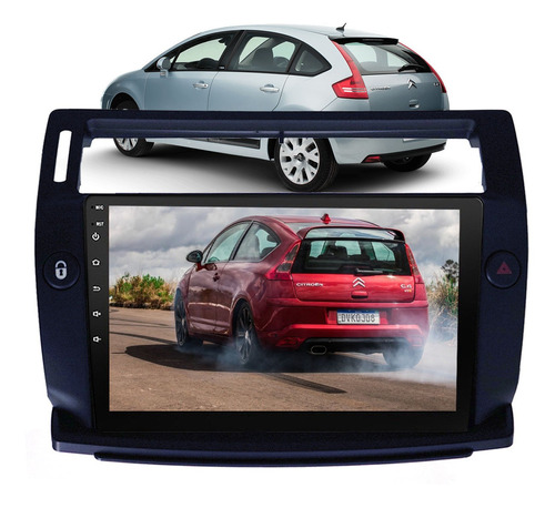 Multimídia Android Quad Core Citroen C4 Exclusive Cam Front