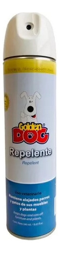 Repelente Golden Dog 240 Ml Para Perro Y Gato Premium
