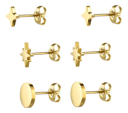 Set de Aretes Enso Para Mujer EJE3344G Dorado