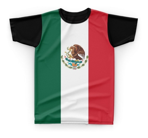 Camiseta Camisa México País Bandeira América Flag - X26