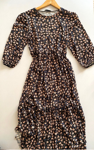 Vestido Pull & Bear Estampado Floral Zara Bershka Stradivari