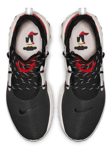 Zapatillas Nike React Presto Black Phantom Red Av2605-002