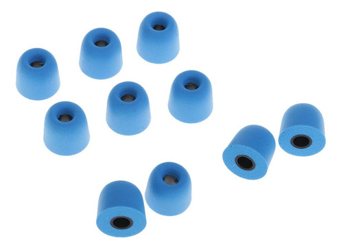 5 Pares De De Espuma De Memória De 4,5 Mm Para Azul