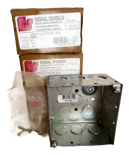 Caja Federal Signal Modelo Nbl