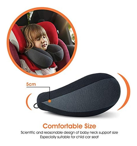 Infanzia Kids Chin Support Travel Neck Pillow, Evita Que La