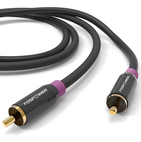 Cable De Audio Rca Subwoofer De 10 Pies Fospower Estereo