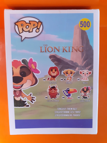 Timón El Rey León Compatible Funko Pop Nuevo Dom Play (Usado)