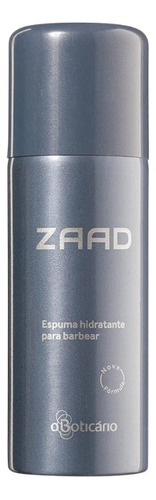 Zaad Espuma De Barbear Hidratante, 200ml