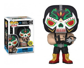 Funko Pop Heroes Batman Dc: Bane Glow In Dark Nuevo (Usado)