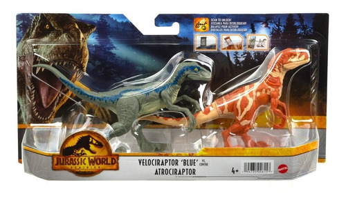 Dinosaurios Velociraptor Y Atrociraptor Jurassic World 