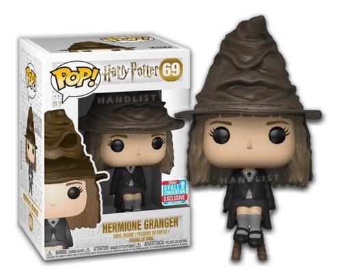 Funko Pop Harry Potter - Hermione With Sorting Hat 69