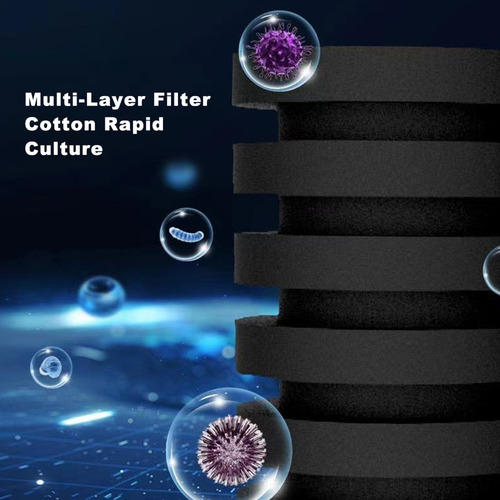 Filtro Pneumático Schwammfilter Aquário Fish Tank Small Mini