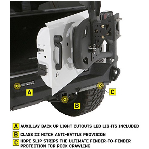 Trasero 76858 Xcr 2 Generacion Para Jeep Wrangler