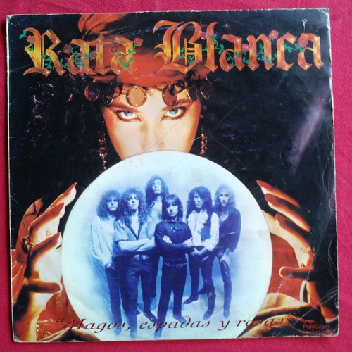 Rata Blanca Magos, Espadas Y Roses Vinilo 1ra Ed Ar Muy Buen