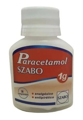 Paracetamol Szabo® 1g X 30 Comprimidos