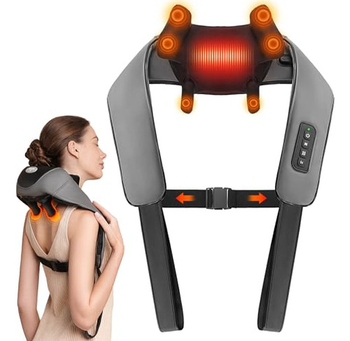 Masajeador De Cuello Con Calor Masajeador De Tejido Profundo