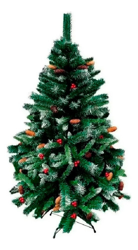 Árvore De Natal Pinheiro 2,10m 1138 Galhos Magizi 23646 Cor Verde Nevada