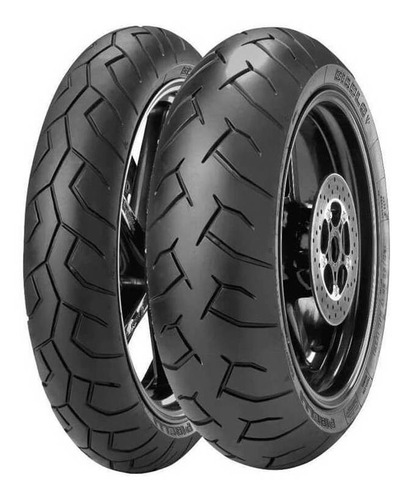 Kit Cubiertas Pirelli Diablo 120 70 17 + 160 60 17