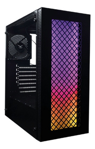 Gabinete Evotec Beijingi Con Ventana Rgb, Mini-tower Negro