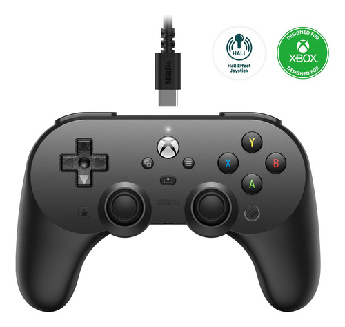 Controlador Pro 2 De 8 Bits Con Cable Para Xbox Con Hall Eff