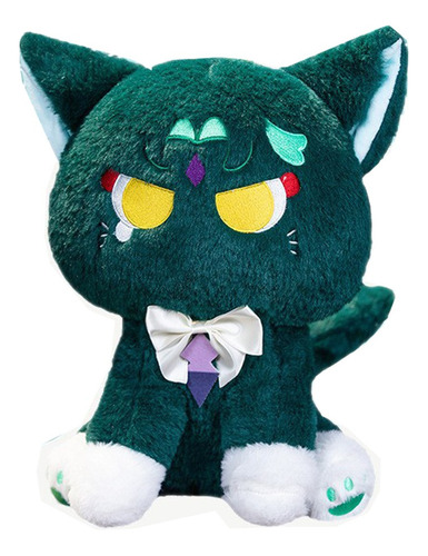 Genshin Impact Xiao Muñeco Gato Peluche 22cm